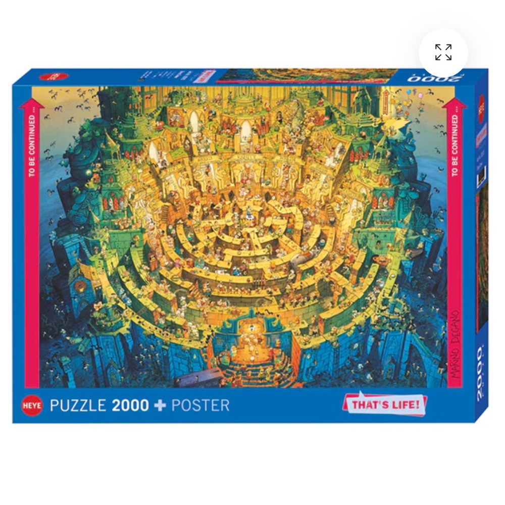 Heye That’s life down there 2000 Piece Puzzle
